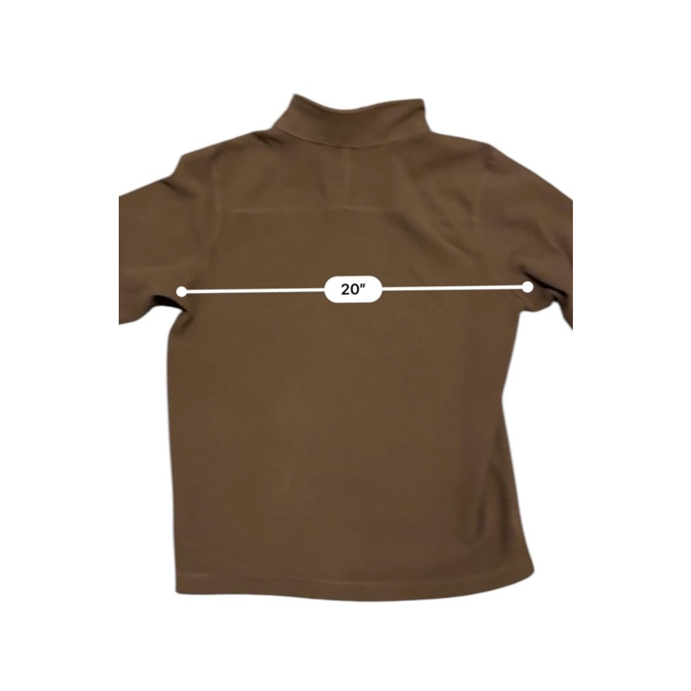 THE NORTH FACE TECH GLACIER 1/4-ZIP FLEECE MEN'S Sz M Coffee Bean Brown​​​​ - Picture 6 of 8